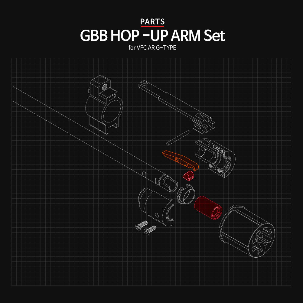 GSI VFC M4 guide hop-up arm