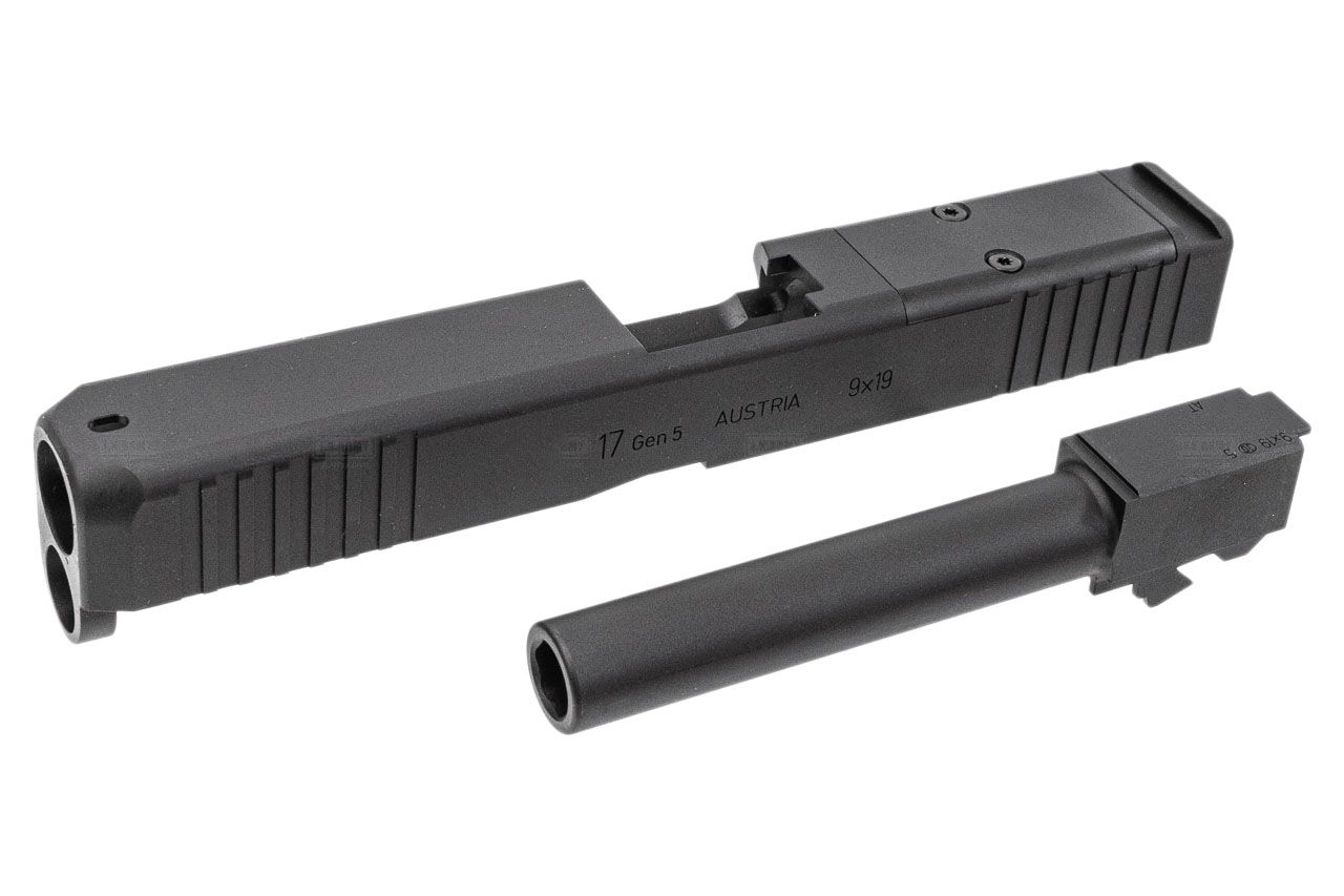 BFA Steel Slide & Barrel Set For GHK G17 Gen5 MOS GBB