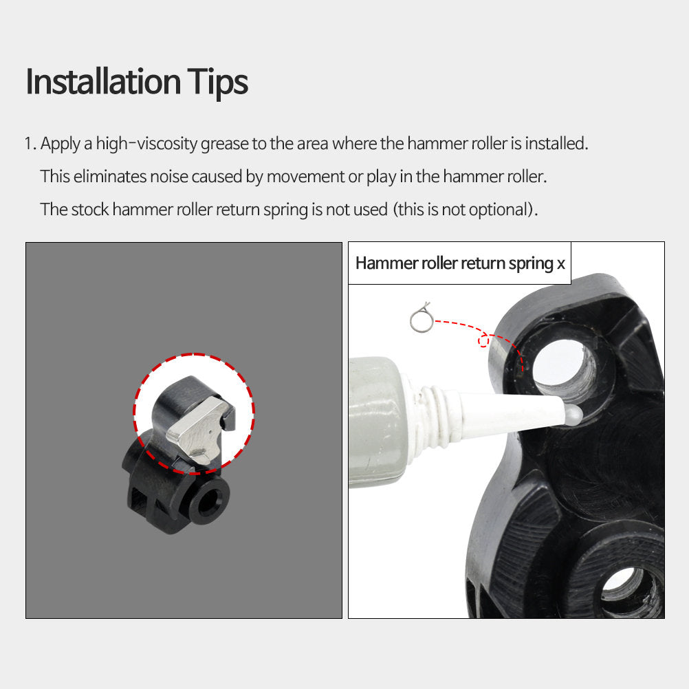 GSI VFC Glock Zero-Friction steel hammer